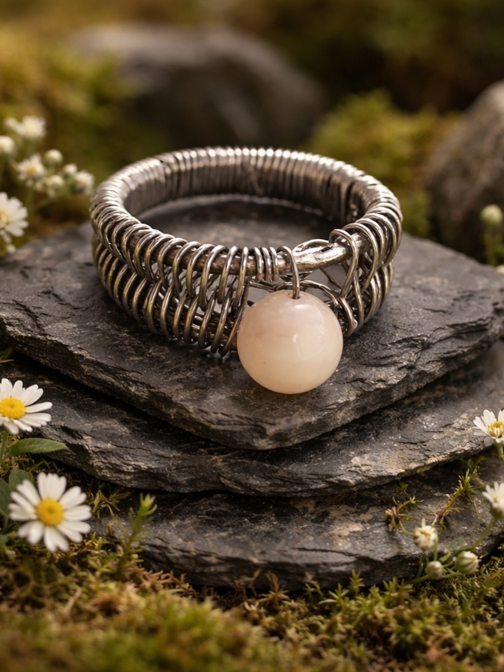 Pink Opal Ring - Picture 6 of 12